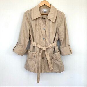 Liz Claiborne  spring jacket with rolled sleeves